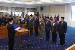 Enam Pejabat Dilantik, Pemprov Lampung Dorong Birokrasi Adaptif dan Berdampak
