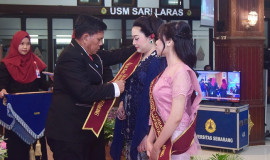 FH USM Terus Cetak SDM Unggul,  123 Calon Wisudawan Resmi Dilepas Menuju Dunia Kerja