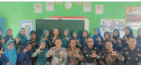 Kepala Sekolah se-Kecamatan Way Serdang Gelar Kombel di SDN 16