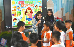 Sasar Balita, Mahasiswa Ilkom USM Sukses Gelar Edukasi Gizi Interaktif