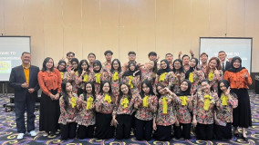 Mahasiswa Pariwisata USM Perdalam Etika Perhotelan Lewat Table Manner di Hotel Grasia