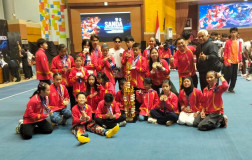 Diperkuat Juara Dunia Taolu, Garuda Emas Rajai Kejurnas Wushu Piala Rektor Unnes 2026
