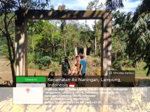 Warga Sinar Jawa Desak Pemkab Tanggamus Segera Bangun Jembatan