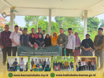 BAZNAS dan Pemkab Tubaba Bersinergi Bantu Lansia Kurang Mampu