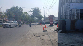 Hotel Fave Rusak Trotoar buat Parkir, Dinas PU Bandarlampung Akan Bertindak Tegas