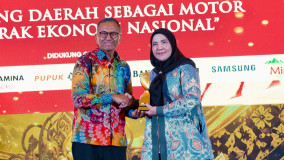 Eva Dwiana Raih Penghargaan Nasional, Bandarlampung Dinilai Berhasil Majukan UMKM dan Ekonomi Kreatif