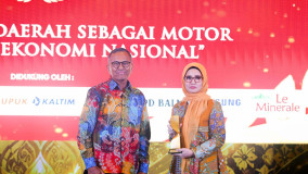 Dahlan Iskan Beri Penghargaan Disway Top Regional Leader Awards 2026 Bupati Pesawaran