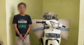 Sebulan Lalu Tinggalkan Motor dan Dua Karung Kopi, Satu Pelaku Ditangkap Polsek Pulau Panggung di Ulu Belu