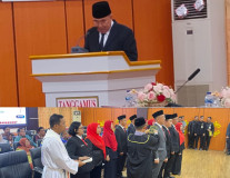 Bupati Tanggamus Lantik 13 Pejabat, Andi Dermawan Jabat Kadis Koperindag UKM