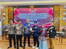 HMPS Ilmu Pemerintahan UM Lampung Belajar Partisipasi Pemilih di KPU Kota Bandar Lampung