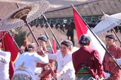 Prosesi Sakral Hari Jadi Ke-201 Kabupaten Wonosobo Diawali Pasrah Tampi Panji