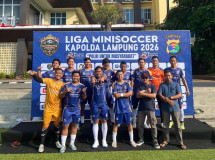 Pemkab Mesuji Menang Telak 8-0 atas Jasa Raharja di Liga Minisoccer Bhayangkara ke-80