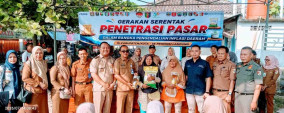 Operasi Pasar Murah Tubaba Diserbu Warga, Harga Pangan Tekan Inflasi