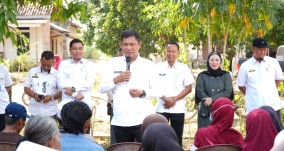 Wabup Tubaba Tinjau Program Tubaba Q Sehat, Warga Dapat Layanan Kesehatan Gratis