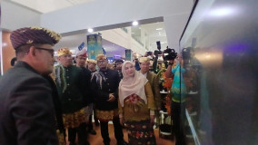Program Seribu Wajah Tarik Perhatian Sekjen Kemendagri di Bandar Lampung Expo 2026