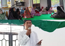 Pengajian di Baitul Muttaqin Sinar Jawa, Kakon Hadi Sampaikan Program Pekon