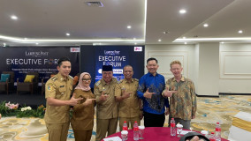 Bupati Tanggamus Hadiri Lampung Post Executive Forum III, Perkuat Sinergi Pengembangan Koperasi Merah Putih