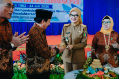 Hadiri HUT Ke-64 PWRI, Wagub Jihan Ajak Purna Tugas Terus Berkontribusi untuk Lampung
