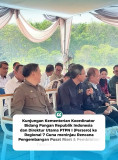 Kemenko Pangan dan Dirut PTPN I Tinjau Pengembangan Pusat Riset Perkebunan di Lampung