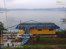 Antisipasi Kekeringan, Tim Pengelola Bendungan Danau Way Jepara Terus Pantau Tanaman Padi Petani