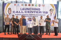 Perdana Pemkab Mesuji Luncurkan Layanan Darurat 112