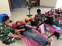 Mahasiswa KKN USM Hadirkan Layanan Kesehatan Gratis dan Donor Darah di Trimulyo