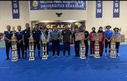 Aksi Ketangkasan Paskibra Terbaik Se-Indonesia Unjuk Gigi di USM, Ini Para Juaranya!
