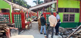 Rehabilitasi SMPN 28 Bukit Kemiling Permai Tambah Satu Ruang Kelas Baru, Pekerjaan Ditarget Rampung Akhir September