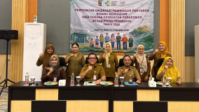 Dinas Kesehatan Pesawaran Tingkatkan Kompetensi Ratusan Kader Posyandu