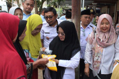 Pemkab Mesuji Gelar Operasi Pasar Murah di Pasar Wiralaga 1