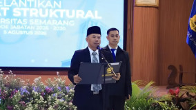 Lantik Pejabat Baru, Rektor USM Dorong Tata Kelola Modern Berbasis AI dan Smart Learner