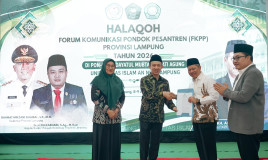 Pemprov Lampung Perkuat Peran Pesantren dalam Pembangunan dan Pengembangan SDM