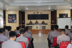 Wakapolres Tanggamus Beri Arahan Personel yang Mutasi, Tekankan Tugas dan Hindari Pelanggaran