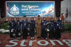Gubernur Mirza Dorong Mahasiswa Baru Unila Jadi Agen Perubahan dan Pembangunan Lampung