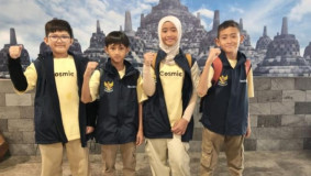 Keren! Putri Wagub Jateng Taj Yasin Borong Penghargaan Robotik Internasional di Thailand