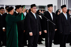Lantik 1.361 Pejabat ATR/BPN, Sekjen: Amanah Baru untuk Jadi Motor Penggerak Perubahan