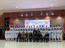 38 Anggota Paskibraka Bandarlampung Dikukuhkan, Eva Dwiana Tekankan Disiplin dan Nasionalisme