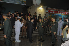Sekdaprov Marindo Ikuti Apel Kehormatan dan Renungan Suci rangkaian HUT ke-81 Kemerdekaan Republik Indonesia