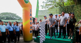 Gerak Jalan Sehat HUT ke 81 Kemerdekaan RI Jadi Momentum Pererat Sinergi Pemprov Lampung dan Kodam XXI/Raden Inten