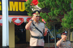 Polres Tanggamus Gelar Upacara Hari Juang Polri 2026