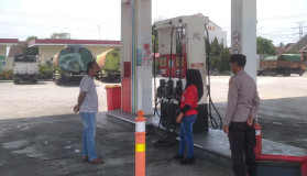 Polsek Pugung Tindaklanjuti Aduan Dugaan Pengecoran Solar Bersubsidi di SPBU Tanjung Heran