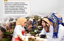 Ketua IKAD DPRD Lampung Irene Fransisca Giri Dukung Seruit Battle, Dorong Kuliner Lokal Makin Dikenal