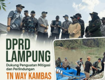 Lindungi Habitat Satwa, Gubernur Mirza dan Ketua DPRD Cek Penanganan Karhutla di Lampung Timur