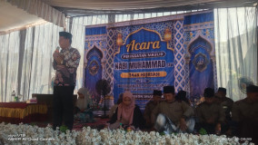 Bupati Tanggamus Ajak Warga Teladani Akhlak Nabi Muhammad SAW