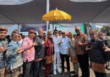 Gubernur Lampung Tampil dengan Hanuang Bani, Simbol Gagah dan Berani Mengangkat Marwah Budaya Lampung