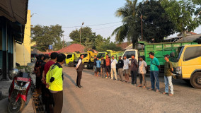 DLH Bandarlampung Periksa Armada Pengangkut Sampah Sebelum Beroperasi
