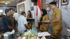 Pemkot Bandarlampung Kucurkan Rp1,9 Miliar untuk 39 Rumah Ibadah dan Persatuan Tunanetra