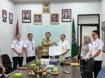 BPN dan Bapenda Tanggamus Tandatangani PKS, Sinkronisasi NIB-NOP Diperkuat