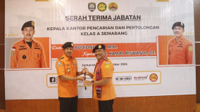 Rotasi Pimpinan Basarnas,  Kamal Riswandi Gantikan Budiono Pimpin Misi Kemanusiaan di Semarang