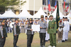 Raffi Ahmad Hadiri Pelantikan ASLIMAS dan ABPEDNAS, 4.000 Linmas Ikuti Kemah Bakti Satya